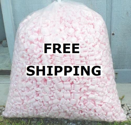 New white popcorn 3.5 cu ft  anti static packing peanuts free ship for sale