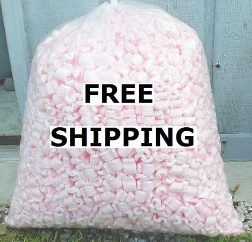 NEW WHITE POPCORN 3.5 cu ft  Anti Static PACKING PEANUTS FREE SHIP