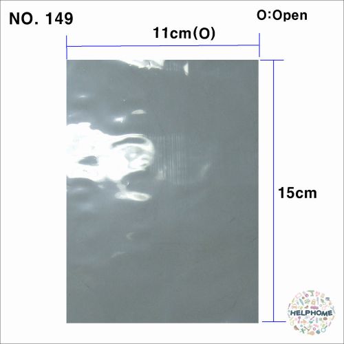 79 pcs transparent shrink film wrap heat seal packing 11cm(o) x 15cm no.149 for sale