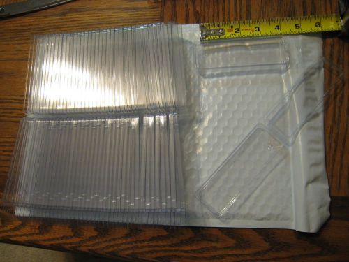 Placon BlisterBox  P415 4-1/8&#034; x 1-3/8&#034; x 1/2&#034; deep  Clamshell Containers 40 pc