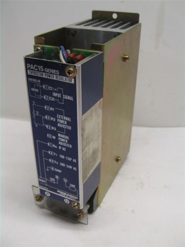 Pac15-series pac15p006081-p0 thyristor power regulator for sale
