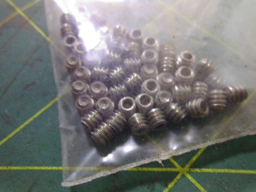 6-32 x 1/8&#034; socket set screws ss cup point (qty 90) #4110a for sale