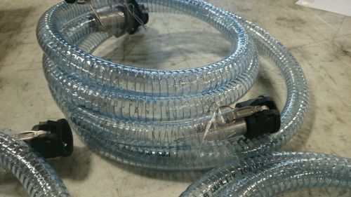 1&#034;x6ft polyspring custom hose wire reinforced pvc hose/tube, fda, multi-purpose for sale