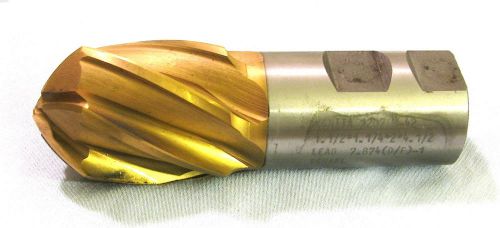 Hanita 1207 m-42 1-1/2&#034; 6 flute coated end mill for sale
