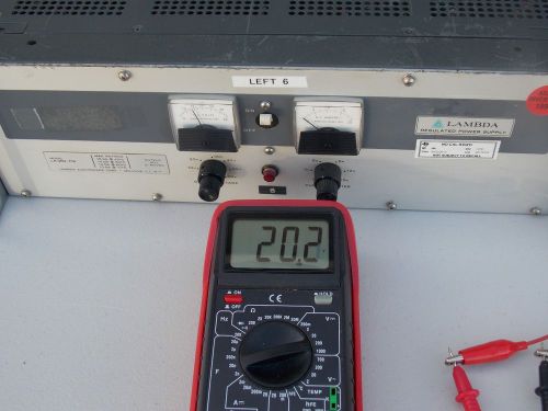 Lambda Electronics Regulated Power Supply LK-352-FM  Tested