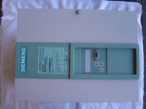 Siemens SIMOREG DC MASTER   460V     6RA7031-6FV62-0-Z