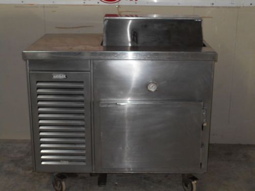 Kairak 45&#034; Self Contained Refrigerated Pan Chilling Prep Table S/S KRP-45S