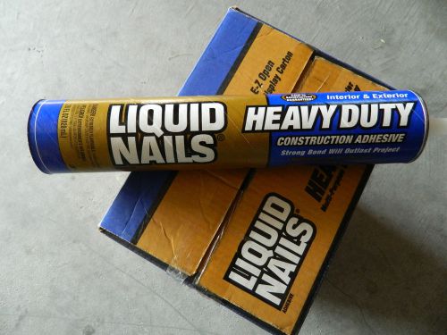 One case (12) liquid nails lnp-901 28oz construction adhesive for sale