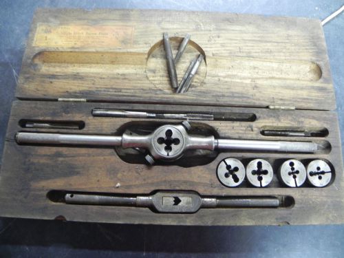 A3 gtd screw plate #5 vintage greenfield tap and die set ok 1 sizes  5/16&#034;-1/2&#034; for sale