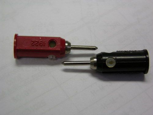 20 Pomona 1432 Tip Jack  to Tip Jack Adapters With Screw Down Wire Terminal