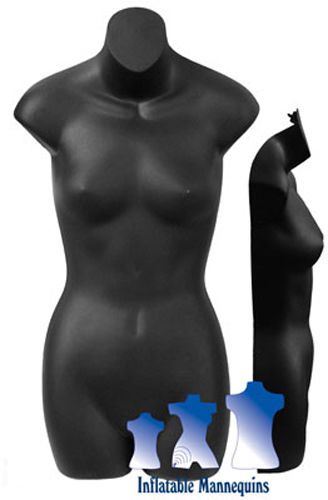 Female 3/4 Form  - Hard Plastic, Black