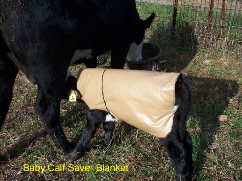 Baby Calf Saver Coat Blanket Size 50 - 70lbs check out other sizes