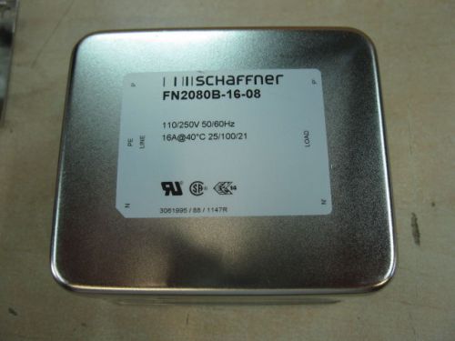 Schaffner FN2080B-16-08 Power Line Filters 16A M4 SCREW GENERAL PURPOSE FLTR
