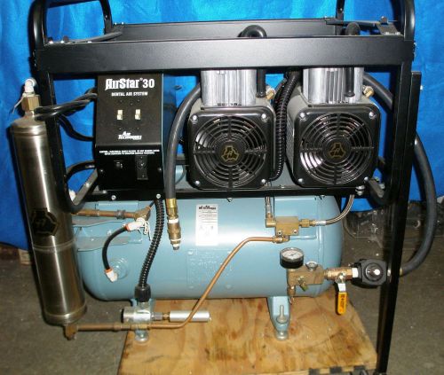 1 1/2 hp air techniques airstar 30 dental compressor for sale