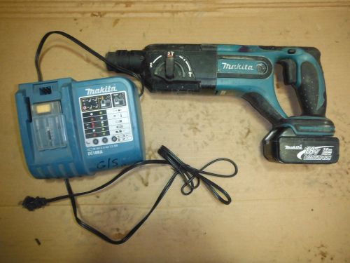 Makita bhr240 cordless electric 18v rotary hammer drill hammerdrill! for sale