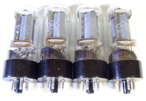 6P3S tube. Output beam tetrode.  Equivalent of 6L6 6L6GT, LOT OF 4. 1963.