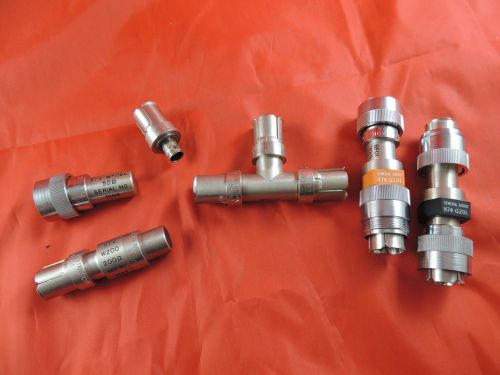 Lot of 8+ general radio 874 attenuators adapters tools parts for sale