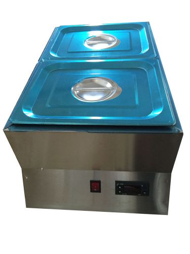 WINTER SPECIAL 2 Single Dry Well Chocolate Tempering Melting Bain Marie 220V