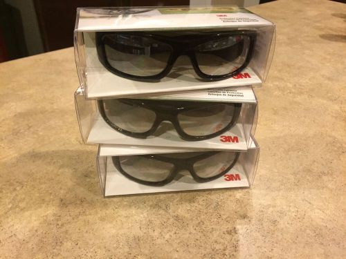 3M 11216 Moon Dawg Protective Glasses, Indoor/Outdoor Lens  Black Frame Set of 3