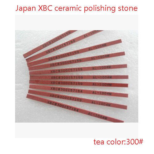 5 pieces polishing ceramic fibre stone Japan made 1004 tea 300# for lapping