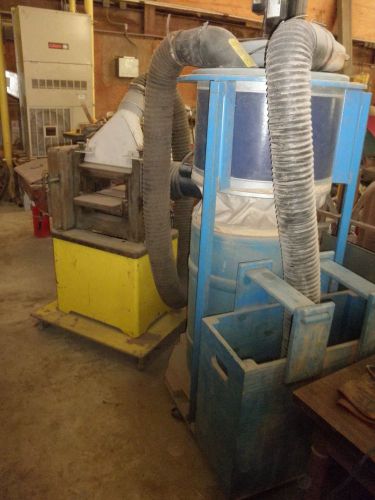 Planer &amp; Dust Collector, Vintage Heavy Duty Wood Planer, Leeson Dust Collector