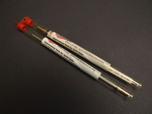 Binks style 54-3941 fluid needle for mach 1 &amp; sl lot of 2 for sale
