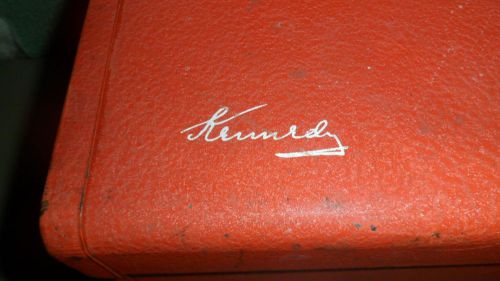 KENNEDY TOOL BOX KK-19-9197 WITH TRAY RED