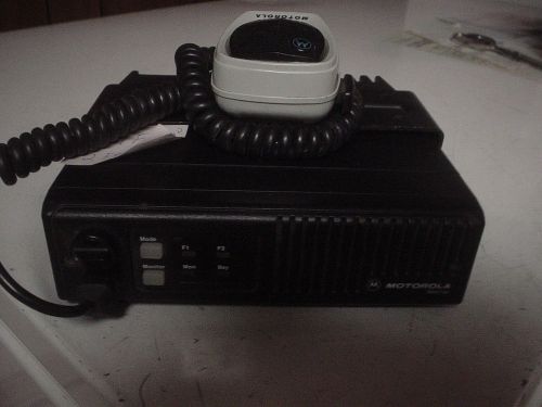 Motorola  maxtrac  vhf  2  freq  mobile  d43mjaa73a5ck for sale