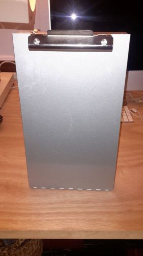 Aluminum Storage Clipboard, Legal Size, 8.5 x 14