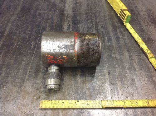 Unknown Brand 25 Ton x 1&#034; Stroke Hydraulic Cylinder USED