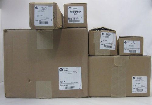 New allen bradley 1494v-dh644-a disconnect switch 400a w/ 1494v-ds400 + fs400 for sale