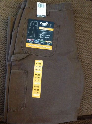 Carhart canvas dungaree Washed Duck Work  B11 40X30