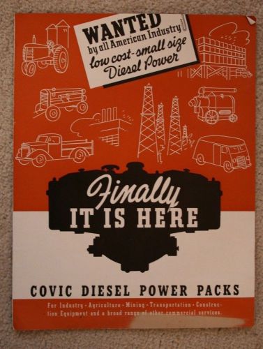 Covic Diesel Power Packs Northhill Company low cost power Electricity costs less