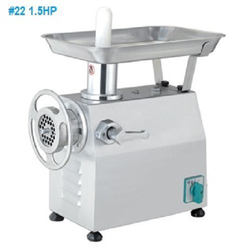 New my burger daddy mg-22 commercial meat grinder 1.5 hp #22 hub 550lbs/hr for sale