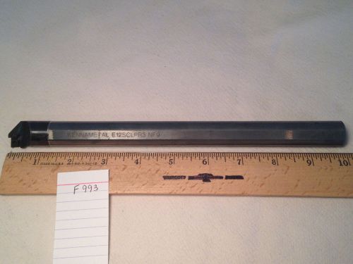 1 NEW 3/4&#034; KENNAMETAL CARBIDE BORING BAR. E12 SCLPR3 USA MADE  {F993}