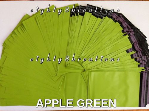 40 APPLE GREEN Color 10x14 Flat Poly Mailers Shipping Packaging Envelope Bags