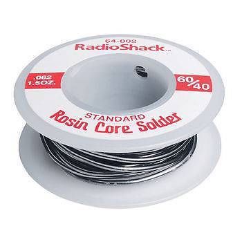 RadioShack 60/40 Standard Rosin Core Solder .062&#034;, 1.5 oz.  #64-002