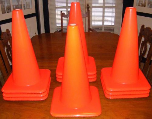 J.j. keller ed-503-r emergency safety hazard traffic cone 10 orange cones new for sale