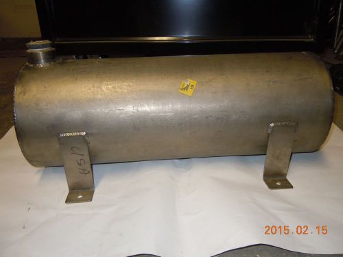 Heat exchanger- tank style-titanium 26&#034; x 9&#034;dia x 10&#034; tall- internal coil for sale