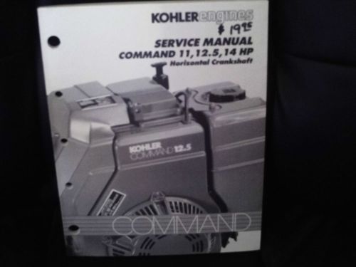 Kohler Engines Service Manual COMMAND 11,12.5,14HP