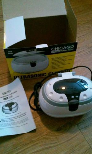 New Chicago Electric 3305 16 ounce Ultrasonic Cleaner