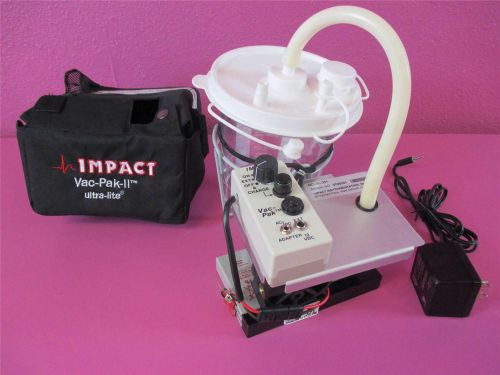 Impact vac-pak ii ultra-lite 321 suction unit aspirator pump for sale