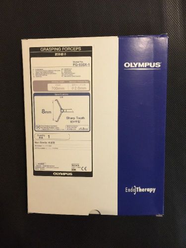 Olumpus grasping forceps tooth -fg-53sx-sealed-new-in package for sale