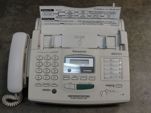 Panasonic Fax Machines Panafax KX-FM205