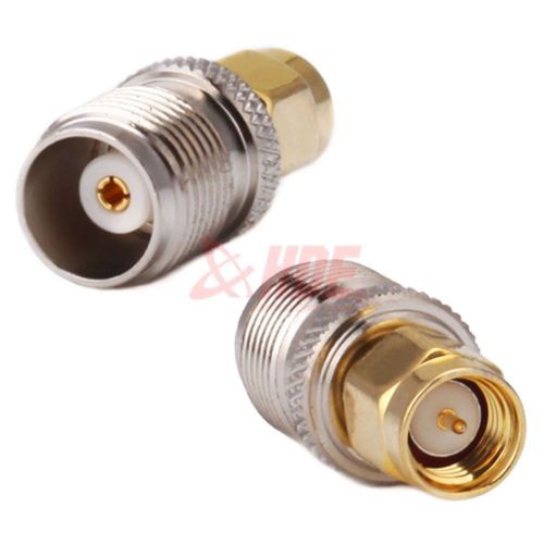 RP-TNC Female Plug to RP-SMA Male Jack Center RF Coaxial Adapter Connector