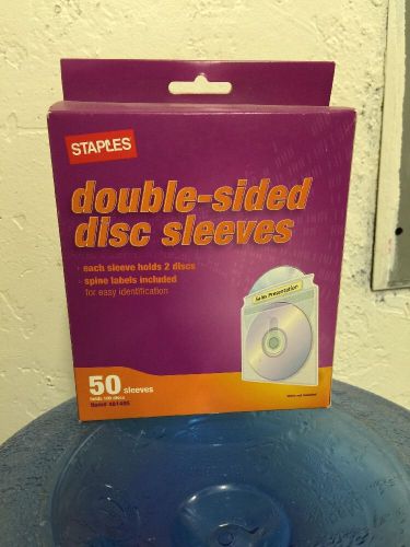 Double-Side Disc Sleeves by Staples