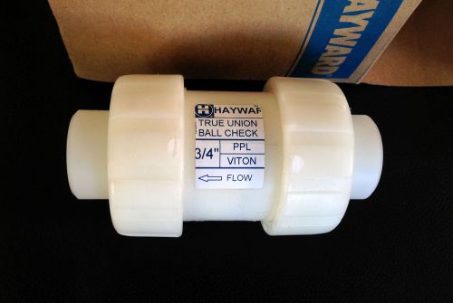 Hayward tc30075t check valve,polypropylene,3/4 in. for sale