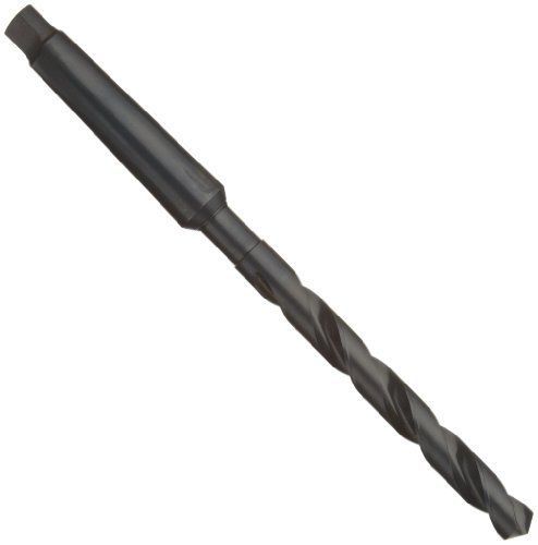 Cleveland 2410 High Speed Steel Taper Shank Drill Bit  Black Oxide  #2 Morse Tap