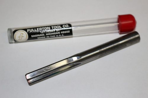 New fullerton tool 0.357&#034; carbide chucking reamer straight flutes &amp; shank usa for sale