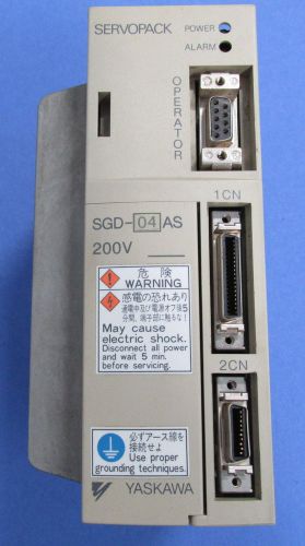 YASKAWA SERVOPACK SGD-04AS